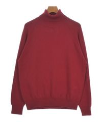 CELINE HOMME タートルネック ニット カシミヤ100% レッド 48 - メルカリ