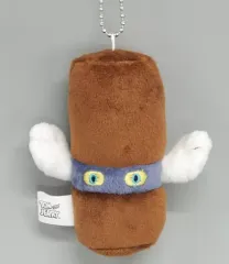 【中古】ぬいぐるみマスコット・ぬいぐるみバッジ 電柱でつぶされたトム(可愛い逃亡者) ぬいぐるみマスコット 「Happyくじ トムとジェリー TOM and JERRY FUNNY ART! 2」 B賞