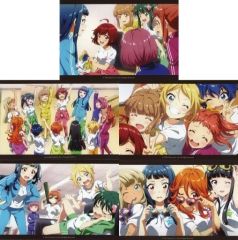 [중고] 캐릭터 카드 777 ☆ SISTERS EP6.0 KV 브로마이드 세트 (5 장 세트 / A) [Tokyo 7th 시스터즈 × 아틀레 아키하바라]