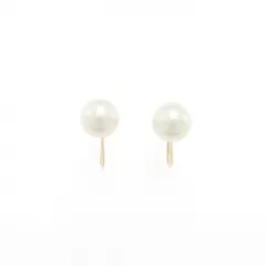 K18PG アコヤパール イヤリング 7.5mm