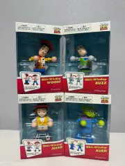 トイストーリー バズ ウッディ ジェシー エイリアン ワイヤー仕掛け ぬいぐるみ 4種 セット