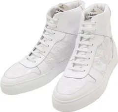 靴 ヴィヴィアンウエストウッド 革 26.5cm ホワイト色 Vivienne Westwood bowl 6208Q875010003MC001JA401