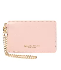 美品 サマンサタバサ プチチョイス パスケース チェーン付き レディース Samantha Thavasa Petit Choice