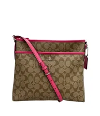 美品 コーチ ショルダーバッグ 斜め掛け シグネチャー F58297 レディース COACH