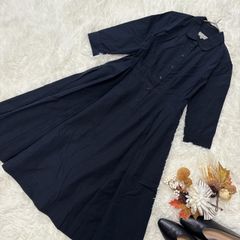 MARGARET HOWELL マーガレットハウエル Aラインシャツワンピース