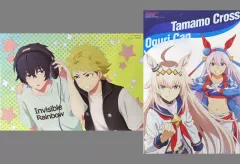 【中古】ポスター 両面A3ピンナップ(二つ折) 風祭監志＆マガミケイゴ/オグリキャップ＆タマモクロス 「ウィッチウォッチ/ウマ娘 シンデレラグレイ」 月刊ニュータイプ 2025年7月号綴じ込み付録