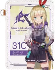 【中古】財布・パスケース 17.神崎アーデルハイド レザーパスケース 「ヘブンバーンズレッド」