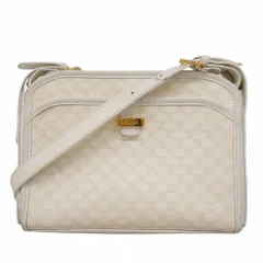 セリーヌ(Celine) セリーヌ ショルダーバッグ マカダム  ホワイト レディース