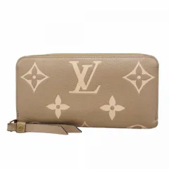 ルイ・ヴィトン(Louis Vuitton) ルイ・ヴィトン 長財布 モノグラム・アンプラント バイカラー ジッピーウォレット M69794 トゥルトレールクレームメンズ レディース