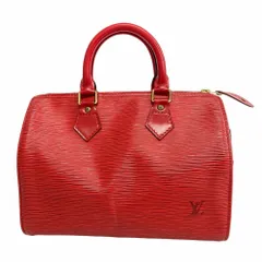 ルイ・ヴィトン(Louis Vuitton) ルイ・ヴィトン ハンドバッグ エピ スピーディ25 M43017  カスティリアンレッドレディース