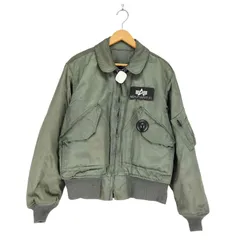 アルファインダストリーズ ALPHA INDUSTRIES USA製 CWU-45/P フライトジャケット メンズ import：M 