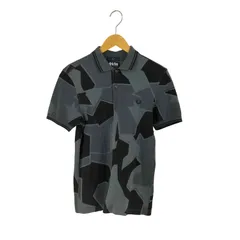 フレッドペリー FRED PERRY ARKTIS LIMITED 総柄ポロシャツ メンズ import：XS 
