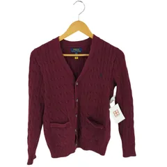 ポロラルフローレン POLO RALPH LAUREN CABLE-KNIT COTTON CARGIGAN レディース import：M 