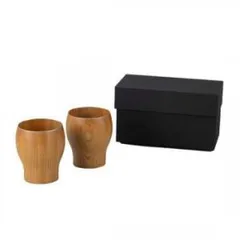 【新品・5営業日で発送】東出漆器店 器の木 プレミアムカップペア(クリア) 4667 (2237665)