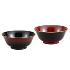 【新品・5営業日で発送】東出漆器店 ぼかし塗 ラーメン丼ペア 2623 (2237668)