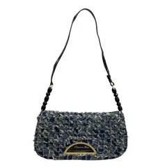 DIOR/ChristianDior(ディオール/クリスチャンディオール) ショルダーバッグ マリスパール ネイビー×ブルー