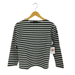 ルミノア Le minor ボーダーボートネックカットソー メンズ JPN：1 