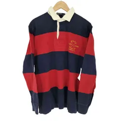 ポロバイラルフローレン Polo by RALPH LAUREN 刺繍ロゴ ラガーシャツ メンズ import：M 