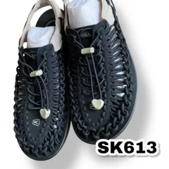 [キーン] サンダル UNEEK ユニーク メンズ ブラック/ブラック 27.5 cm　管理SK613