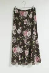 ローラアシュレイ 花柄 フラワー マーメイド スカート