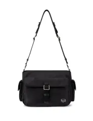 FALLETT クラスプ ショルダーバッグ ブラック