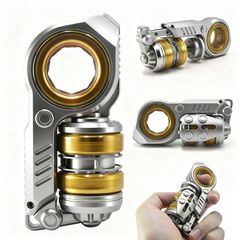 フィジェットトイ　音叉内蔵　EDC メンテナンス済　SS+Mokuti+Ti製 フィジェットトイ 音叉内蔵 EDC メンテナンス済 SS+Mokuti+Ti製 - メルカリ