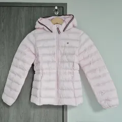 トミーヒルフィガー ジュニア ピンク 軽量 ダウン アウター