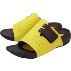 リゲッタ re:geta ルームサンダル R-68E カジュアルサンダル (r68e-yel)、ｲｴﾛｰ