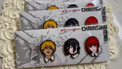 チェンソーマン 3種 バッジ セット <LOTTE CINEMA 韓国映画館>