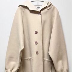 AIGLE☆オリーブグリーン モッズコート フード付き - メルカリ