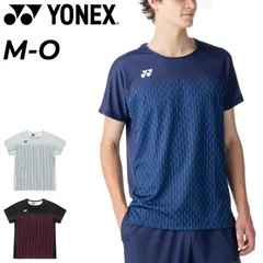 ヨネックス メンズ ゲームシャツ 半袖 YONEX 半袖シャツ ベリークールドライ 涼感 吸汗速乾 UVカット バドミントンウェア テニス ソフトテニス スポーツウエア 男性 スポーツTシャツ 競技用 トップス  数量限定  メンズウェア/10713