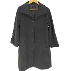 ユーズドフルギ USED古着 Lamballe アンゴラ混 チェスターコート レディース JPN：9号 