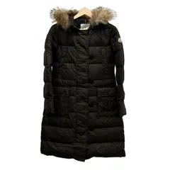 MONCLER(モンクレール) ダウンコート サイズ00 XS レディース美品  MESSINA(メッシーナ) ダークブラウン 長袖/冬