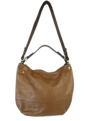 フルラ FURLA ショルダーバッグ ハンド  2way レザー 無地 ブラウン QQQ