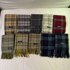 BURBERRY バーバリー 正規品 カシミア マフラー ユニセックス