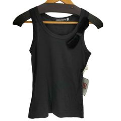 D&G ドルチェ&ガッバーナ(ブラック )タンクトップ 24/38 - メルカリ