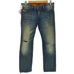 ディーゼル DIESEL SAFADO ダメージ ウォッシュ加工 デニム パンツ メンズ  W30 L30