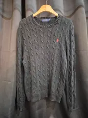 ポロ 正規品 ケーブルニット