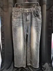 ROFL デニムワイドパンツ