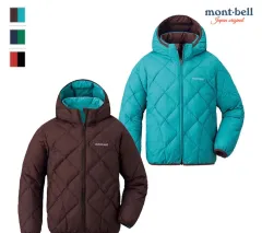 モンベル モンベル リバーシブル ダウン パーカ 軽量 ダウン 150