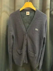 ラコステ正規品 カモ ニットカーディガン