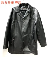 【ある＠様 専用】コート セントジョンズベイ（ST JOHN'S BAY）本革 黒 XL アメリカ ヴィンテージ 古着 2000年代