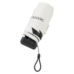 【特価セール】日焼け防止 6本骨 人気 高強度グラスファイバー 折り畳み傘 紫外線遮断 耐風撥水 持ち運びに便利 遮光 携帯便利 超軽量UVカット晴雨兼用 小型 日傘 おしゃれ コンパクト レディース 手動 折りたたみ傘 収納ポーチ付き Adoric