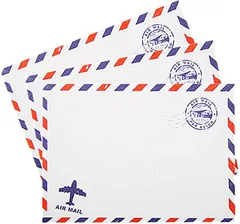 heizi エアメール 封筒 30枚 (白)