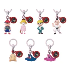 MOTHER2 アイコンチャームマスコット × 全7種セット ガチャガチャ マザー2 ギーグの逆襲 ゲーム ネス ポーラ ジェフ プー どせいさん ゲップー