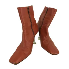 サイモンミラー SIMON MILLER スクウェアトゥミドルブーツ レディース EUR：37 