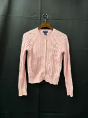 POLO RALPH LAUREN(ポロラルフローレン) 正規品 レディース ピンク ニットカーディガン