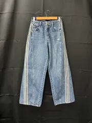 アディダス 正規品 デニム ワイドパンツ