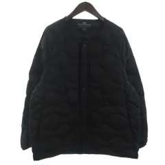 ユニクロ UNIQLO ホワイトマウンテニアリング ウルトラライトダウン オーバーサイズジャケット 黒 XXL 大きいサイズ