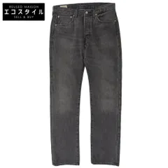 LEVI‘S リーバイス 美品 501 セルビッジ仕様 ストレートデニムパンツ ボトムス メンズ グレー W31 L32 00501-365B W31 L32